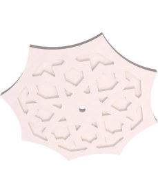 Resim Motifpiyer Lamba Tavan Göbeği-Sekizgen-egri-14-56cm-2 Adet 