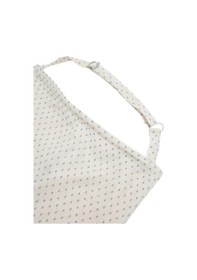 Resim Müslin Emzirme Örtüsü Rahat ve Pratik Anne Bebek Kullanımı Mint - Beyaz 