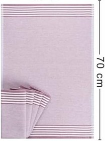 Resim DENİZLİ CONCEPT Sevilla 5'li Kurulama Bezi Gül Kurusu 