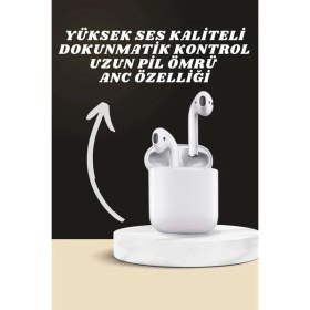 Resim Prativas 7 Kordonlu Akıllı Saat 2.nesil Kulaklık Yüksek Ses Kaliteli Uzun Pil Ömrü 