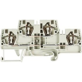 Resim WİELAND 4 Mm Çift Katlı Yay Baskılı Bej Klemens 