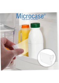 Resim Microcase Sert Plastik Buzdolabı Bölüm Düzenleyici Ayracı Buzdolabı Organizatörü-al5272 8 Adet Beyaz 