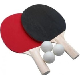 Resim Advance Masa Tenisi Seti - 2 Masa Tenisi Raketi + 3 Pinpon Topu 