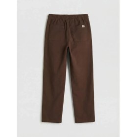 Resim LC Waikiki Lcw Kids Kahverengi Standart Fit Erkek Çocuk Poplin Pantolon 