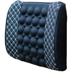 Resim Suntek Araba Bel Desteği Yastığı Ofis Koltuğu Beyaz-çizgi 