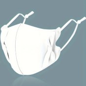 Resim Chuangyinshop 1 Adet Hafif Soğutucu Nefes Alabilir Beyaz Yüz Maskesi Beyaz 