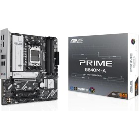 Resim Prime B840M-A-CSM Amd B840 Am5 Ddr5 7600 2xdp HDMI 3x M2 Usb3.2 Wifi 6e + Bt Aura Rgb 2.5gbit Lan Matx Asus 5x Protection Iii, Uzaktan Yönetim Yazılımı 