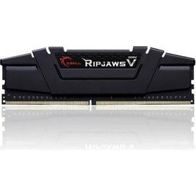 Resim GSKILL RipjawsV Siyah DDR4-3600Mhz CL18 16GB (1X16GB) Single (18-22-22-42) 1.35V (F4-3600C18S-16GVK) 