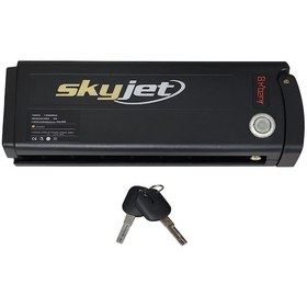 Resim Skyjet Robusto Premıum Elektrikli Bisiklet Orijinal Akü Siyah 