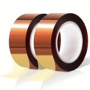 Resim Sıcaklığa Dayanıklı Sublimasyon Bandı, 20mm x 33m, Akrilik Yapıştırıcı, Güçlü Sabitlik, Kalıntı Bırakmayan, Yüksek Sıcaklıkta Poliamid Film Bandı Isı Transferi, Vinil El Sanatları İçin (36 Yard/Rulo) 