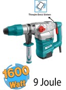 Resim Total Kırıcı Delici 7 Kg Darbeli Matkap 1600 W Metal Beton Elektropnömatik Delme Hilti 9 Joule Güç 