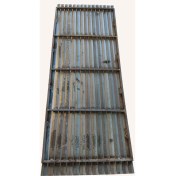 Resim İklim 40X100 Oluklu Izgara Lama Izgara Büfe Lokanta Endüstriyel Kokoreç Köfte Balık Kumru Izgarası 