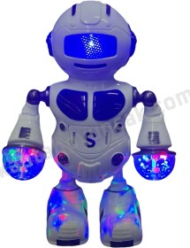 Resim Dans Eden 360 Derece Dönebilen Sesli Işıklı Robot Oyun Seti 