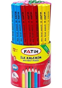 Resim FATİH JUMBO İLK KALEMİM R.GÖVDE KURŞUN KALEM 72 Lİ 12040 