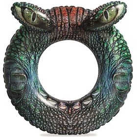 Resim 91 Cm Gözlü Simit Timsah Çok Renkli 