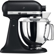 Resim KitchenAid Artisan 5KSM175PSEBK Cast İron Black 4.8L Stand Mikser Kitchen Aid