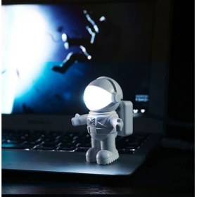 Resim Nettenevime Astronot Lamba LED USB Gece Lambası Klavye Işığı Kitap Okuma Işığı 