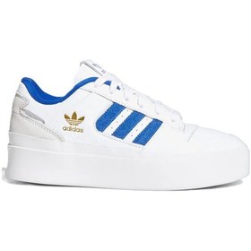 Resim Adidas Forum Bonega 2b Memory Foam Leather Womens Sneaker White Hafızalı Taban Hakiki Deri Kadın Günlük Spor Ayakkabı Beyaz Beyaz 