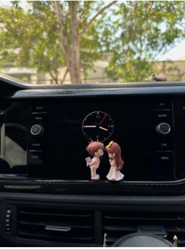 Resim Genel Markalar Sevimli Gelin Damat Araç Torpido Aksesuar Kendinden Yapışkanlı 