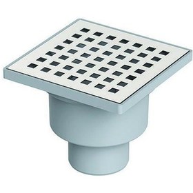 Resim Paslanmaz Line Yer Sifonu / Süzgeci Alttan Çıkışlı 10*10 Q50 