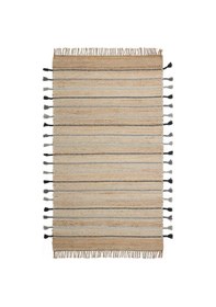 Resim Eko Halı Juno Jüt Ech 05 Natural Grey Dekoratif Jüt Kilim Gri 