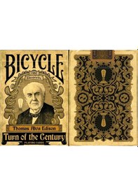 Resim Bicycle Turn Of The Century Electricity Premium Oyun Kağıdı İskambil Kartları Destesi 