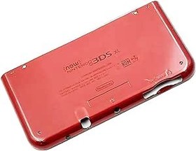 Resim Yeni Yeni 3DS XL Alt Kılıf Kapak Levhası Kırmızı Renk Değişimi, Nintendo New3DSXL Yeni 3DS XL LL 3DSXL Elde Taşınır Oyun Konsolu, Alt E Ön Panel Arka Pil Kılıfı Kapak Plakaları 