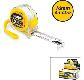 Resim İlk El Grup 12 Adet 3mt x 16MT Şeffaf Stoplu Şerit Metre (4887) 