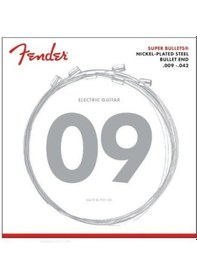 Resim Fender 09-42 Bullet End Elektro Gitar Teli 3250L 