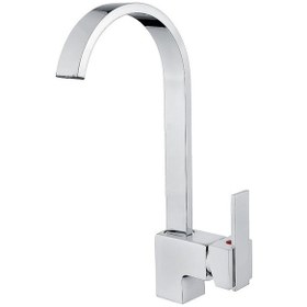 Resim Vilas Trento Mix Kuğu Kare Mutfak Eviye Bataryası 