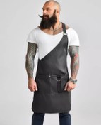 Resim Kovalevskı Aşçı Ustası İçin Su Geçirmez Mutfak Çalışma Önlüğü 202712292 Grafit 