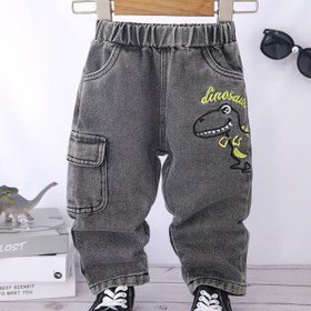 Resim Erkek Çocuklar İçin Noel Sevgililer Günü İlkbahar Sonbahar Dinozor Kot Tulum 