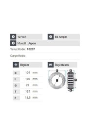 Resim NURSAN 130412 Isuzu Motor J9 Dar 
