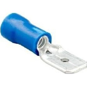 Resim Erkek Fiş Standart Kısa İzoleli 6.3 Mm Mavi 