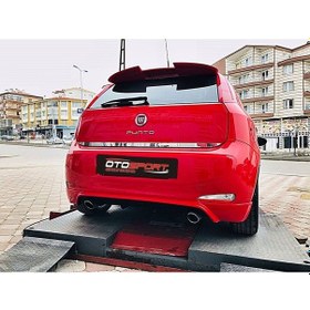 Resim Fiat Punto Evo Arka Tampon Eki Fiberglass Boyasız 