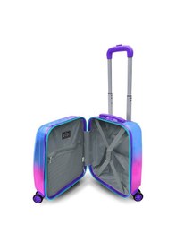 Resim Coral High Mor Turuncu Pembe Ren Geçişli Mini Kabin Boy Çocuk Ve Yetişkin Valizi - 16791 Çok Renkli 