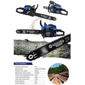 Resim Mur-Cell HR5800A Benzinli Testere 