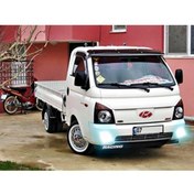 Resim AVCILAR OTO TUNING Hyundai H100 Ön Cam Güneşliği Plexi Siyah Şapka 