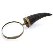 Resim Larimar Boynuz Pirinç Büyüteç Model 2 - 9026759450867lmr 