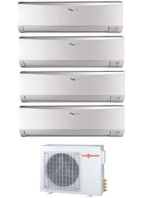 Resim Viessmann Vitoclima Multi 1+4 Sistem (O4F3100M2) 9+9+12+12 İç 10,5 kw Dış Ünite 