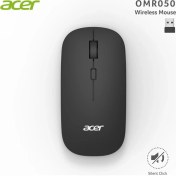 Resim Acer Omr050 Siyah Kablosuz Sessiz Tuşlu Mouse 1000-1200-1600 DPI 