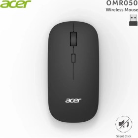 Resim Acer Omr050 Siyah Kablosuz Sessiz Tuşlu Mouse 1000-1200-1600 DPI 