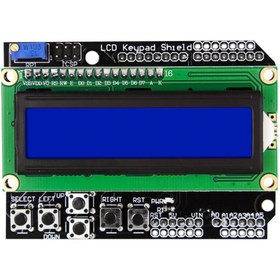 Resim TLS Robotik 1602 Lcd Keypad Shield 16x2 Ekran Arduino Ile Uyumlu 
