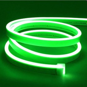 Resim 5 Metre 12 V Dış Mekan Yeşil Neon Led 