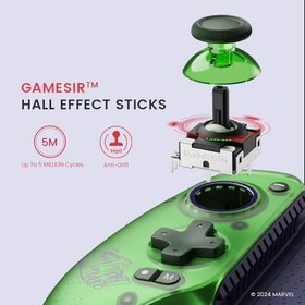 Resim GameSir G8 Plus Bluetooth Mobile Game Controller for Switch & iOS & Android & Tablets, Wireless Gamepad – Hall Effect Joysticks & Triggers Fit For PlayStation, Steam Link,PUBG MOBILE, Call of Duty (G8 