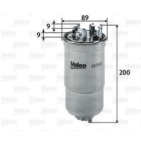 Resim VALEO 587500 Yakit Filtresi (Mazot)(Volkswagen:Bora-Passat-Golf IV/Audi:A3 1.9Tdi 00-03/Seat:Toledo 1.9Td 99-06) 1J0127401A (WA244457) 