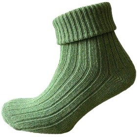 Resim Onmyway Sara Lambswool Kışlık Kadın Yünlü Çorap 36-41 