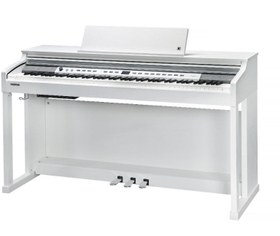 Resim Kurzweil CUPP1-WH Dijital Piyano Mat Beyaz (Orta/Üst - Konsol Tipi) | 88 Tuşlu Çekiç Aksiyonlu Klavye, Dahili Hoparlör, Şık Modern Tasarım 