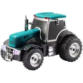 Resim Rosepremium Wster WS-560 Traktör Görünümlü Taşınabilir Kablosuz Bluetooth Hoparlör ve Radyo 