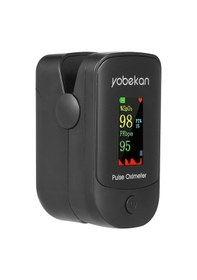 Resim Mufunye "taşınabilir Parmak Ucu Oksimetre - Nabız, Oksijen Ve Kan Akışı Ölçer - 4 Açılı Ekran - Hızlı Ve Hassas" 